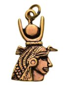 Pendant Bronze Sun Queen