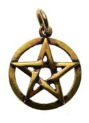 Pendant Bronze Pentagram