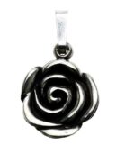 Pendant Silver Rose H1.4xw1.1cm