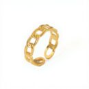 Ring Open Links GoldPlated