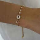 Bracelet Circles Moonstone