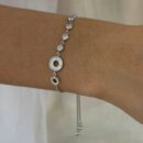 Bracelet Circles Moonstone