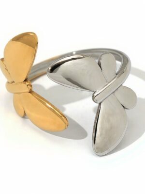 Ring Butterflies Two Colours