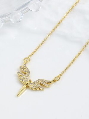 Necklace Angel Gold Plated