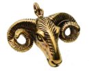 Pendant Bronze Rams Head