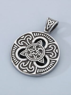 Pendant Steel Triquetra
