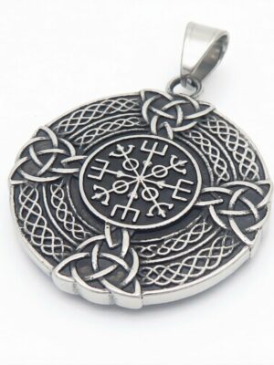 Pendant Vegvisir Triquetra