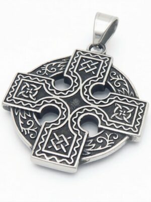 Pendant Steel Celtic Cross