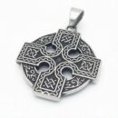 Pendant Steel Celtic Cross