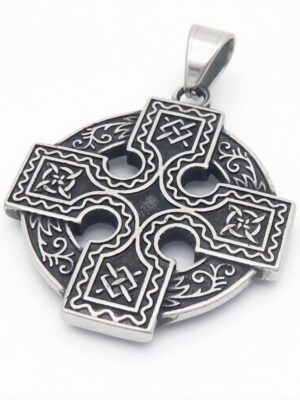 Pendant Steel Celtic Cross