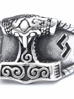 Ring Steel Thors Hammer