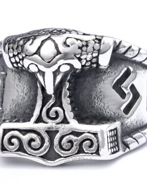 Ring Steel Thors Hammer