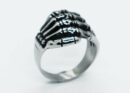 Ring Steel Skeleton Hand