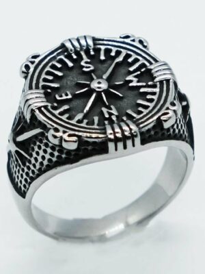 Ring Stainless Steel Compass