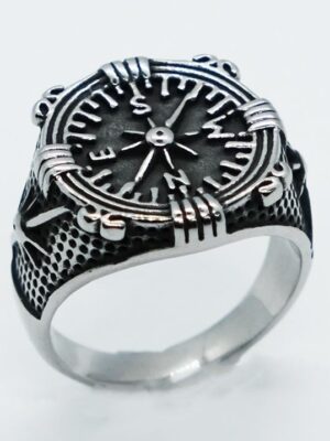 Ring Stainless Steel Compass