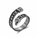Ring Steel Viking Serpent