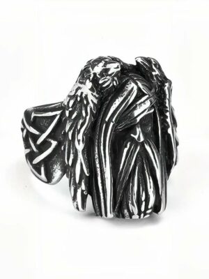 Ring Stainless Steel Odin Head