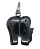 Pendant Hematite Elephant
