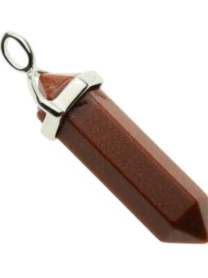 Pendant Fixed Wand Goldstone