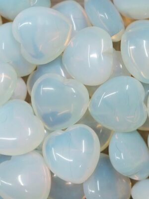 Stone Heart Opalite 30X30X15mm