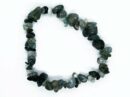 Bracelet Chip Moss Agate 7 Inch