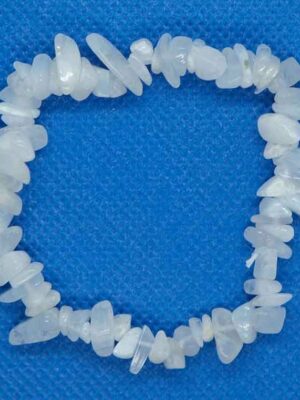 Bracelet Chip Moonstone 7 Inch