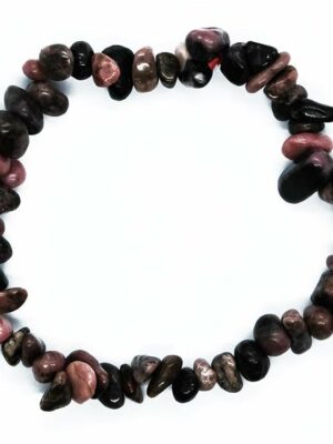 Bracelet Chip Rhodonite 7 Inch
