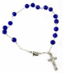 Bracelet Rosary Bead Blue 6pcs For Â£0.75 Each