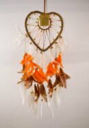 Dream Catcher Double Heart 17cm