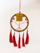 Dream Catcher Red Tassel 12cm