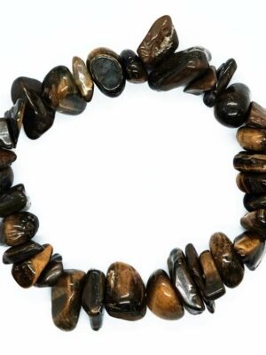 Bracelet Chip Tiger Eye Chunky