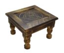 Table Wooden Triquetra Symbol