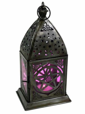 Lantern Candle Holder Pentagram