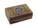 Wooden Box With Pentagram