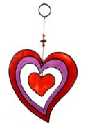 Suncatcher Heart 18cm