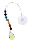 Suncatcher Glass Faceted Ball