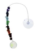 Suncatcher Glass Faceted Ball