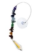Suncatcher Glass Faceted Wand