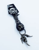 Keyring Skull And Dragon Claw