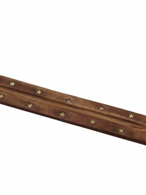 Ash Catcher Wood Pentagram 12" 6Pcs