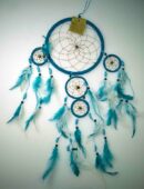 Dream Catcher 4 Circles Turquo