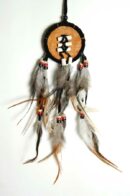 Dream Catcher With Fur Black 6pcs For Â£1.25 Each