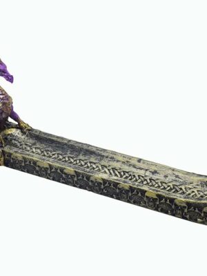 Incense Holder Dragon Purple