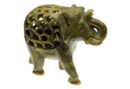 Soapstone Elephant Cut 5 Inch