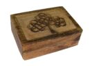 Box Wooden Celtic Tree