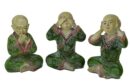 Monk Hear See Speak No Evil (2pcs For Â£6.50 Each)