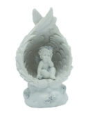 Cherub Sitting In Wings LED