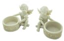 T-Light Holder Cherub Set Of 2