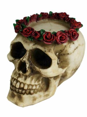 T-Light Holder Skull Head