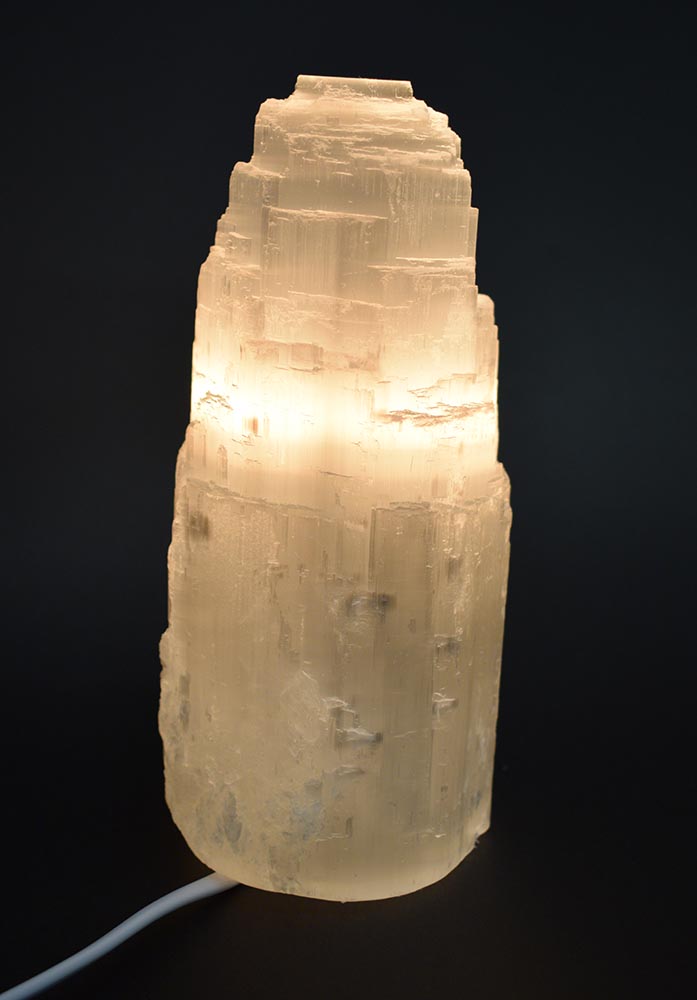 Selenite Lamp 20cm - Image 2